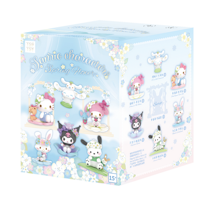 Sanrio Characters Spring Flower Series Figures Blind Box