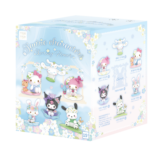 Sanrio Characters Spring Flower Series Figures Blind Box
