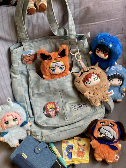 Naruto Beast Party Plush Keychains Gift Blind Box