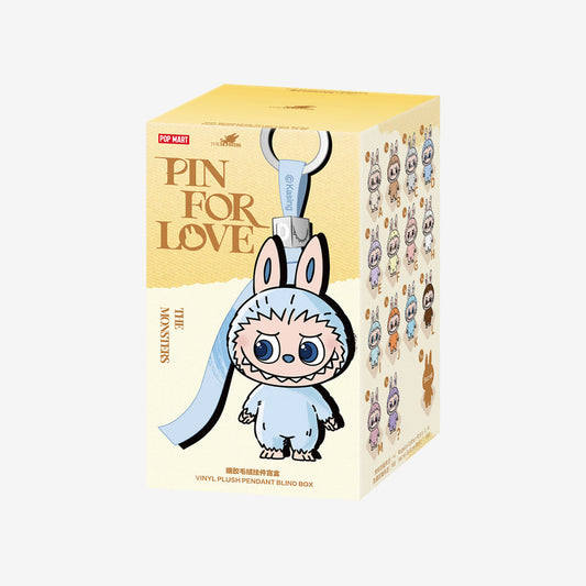 THE MONSTERS Pin de la Serie por Amor - Colgante de Vinilo Suave labubu Caja Ciega