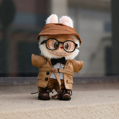 Sherlock Holmes Cosplay Set for Labubu
