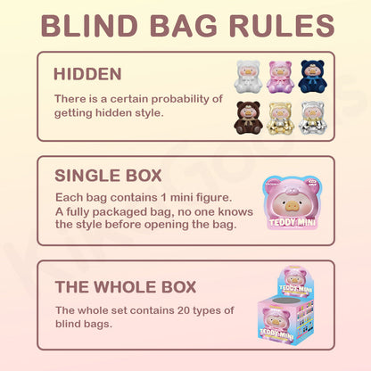 LuLu the Piggy - Teddy MINI (Blind Box)