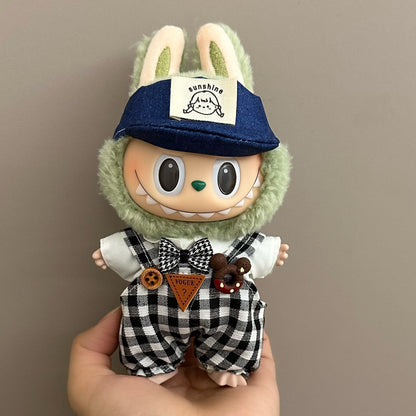Labubu Doll Clothes Set - 17cm Plush Outfit