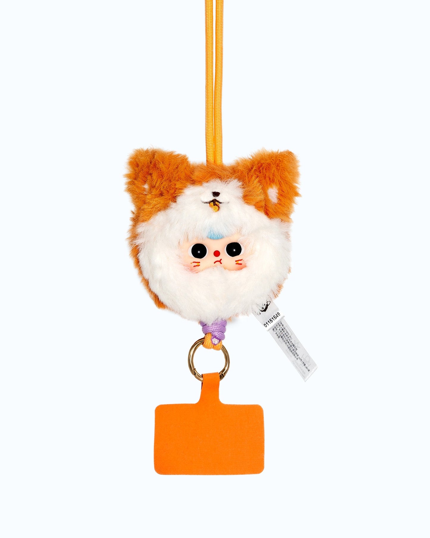 Baby Three Mobile phone lanyard plush blind box