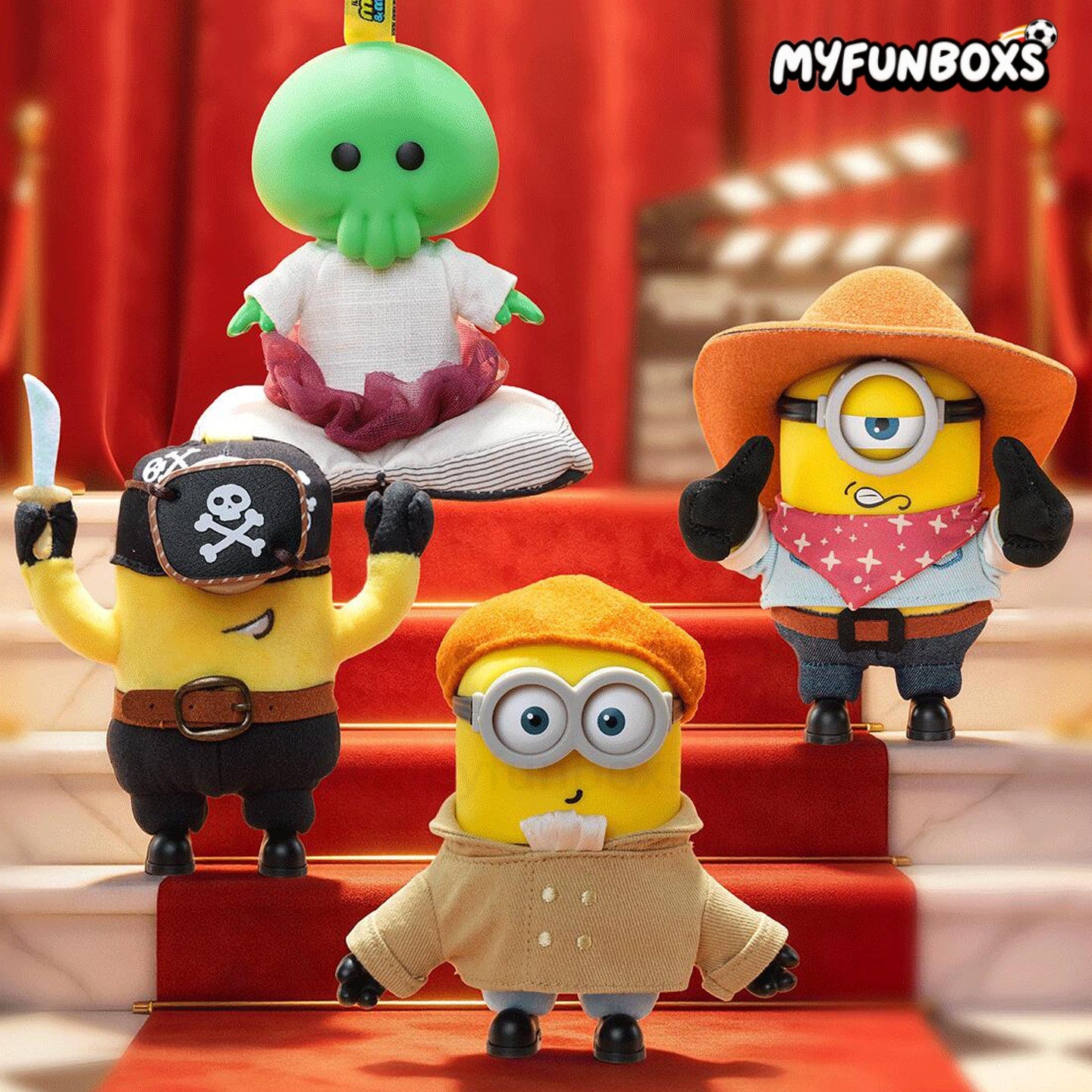 Minions & Big Monsters Series Vinyl Plush Pendant Blind Box