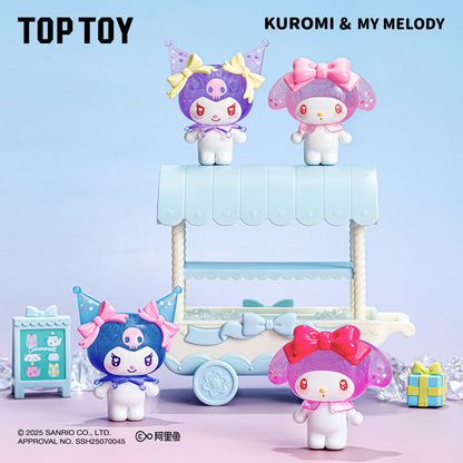 MY MELODY&KUROMI Ramune-Style Mini Figures Surprise Blind Bags