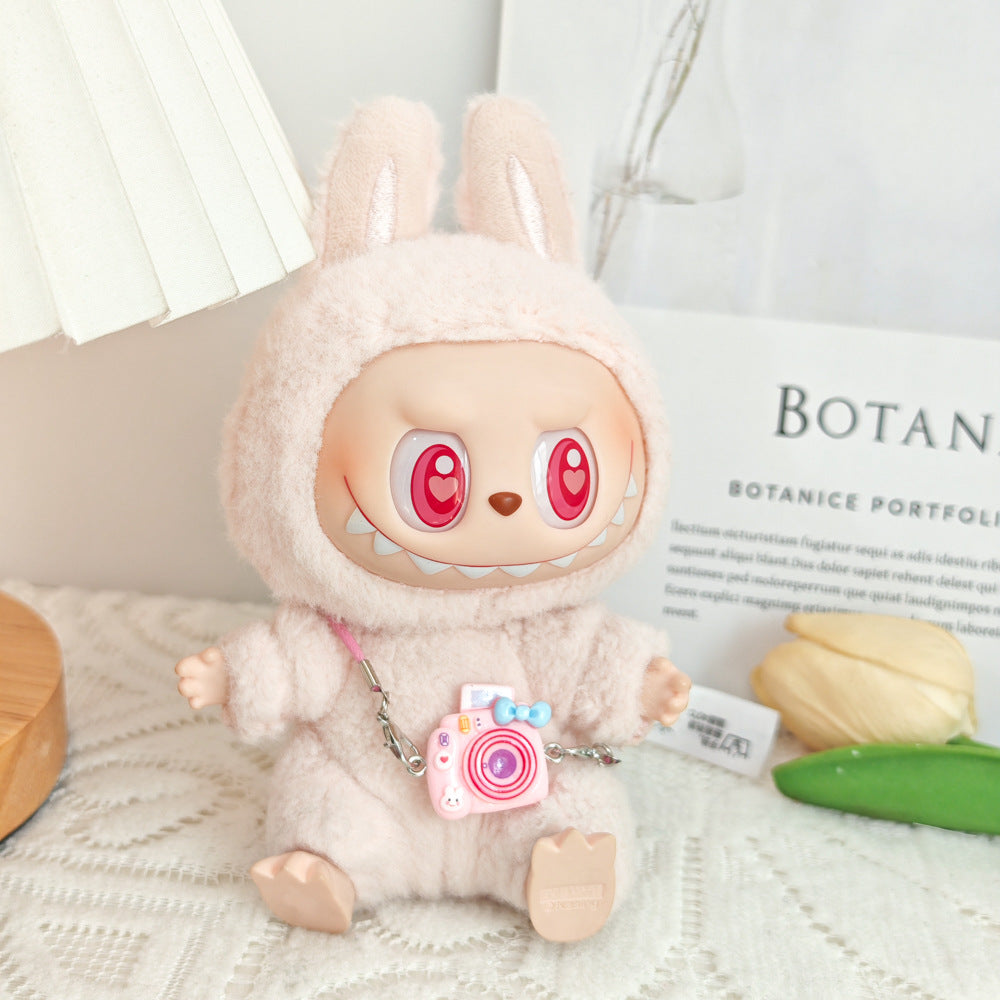 Ropa de muñeca de vinilo LABUBU (ropa para muñecas de 17 cm)