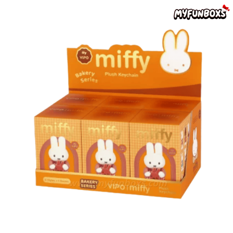 Miffy Bakery Series Plush Keychain Blind Box（In stock）