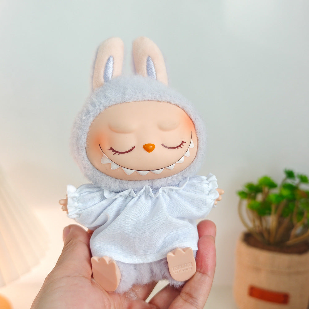 Ropa de muñeca de vinilo LABUBU (ropa para muñecas de 17 cm)