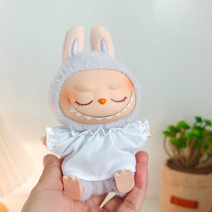 Ropa de muñeca de vinilo LABUBU (ropa para muñecas de 17 cm)