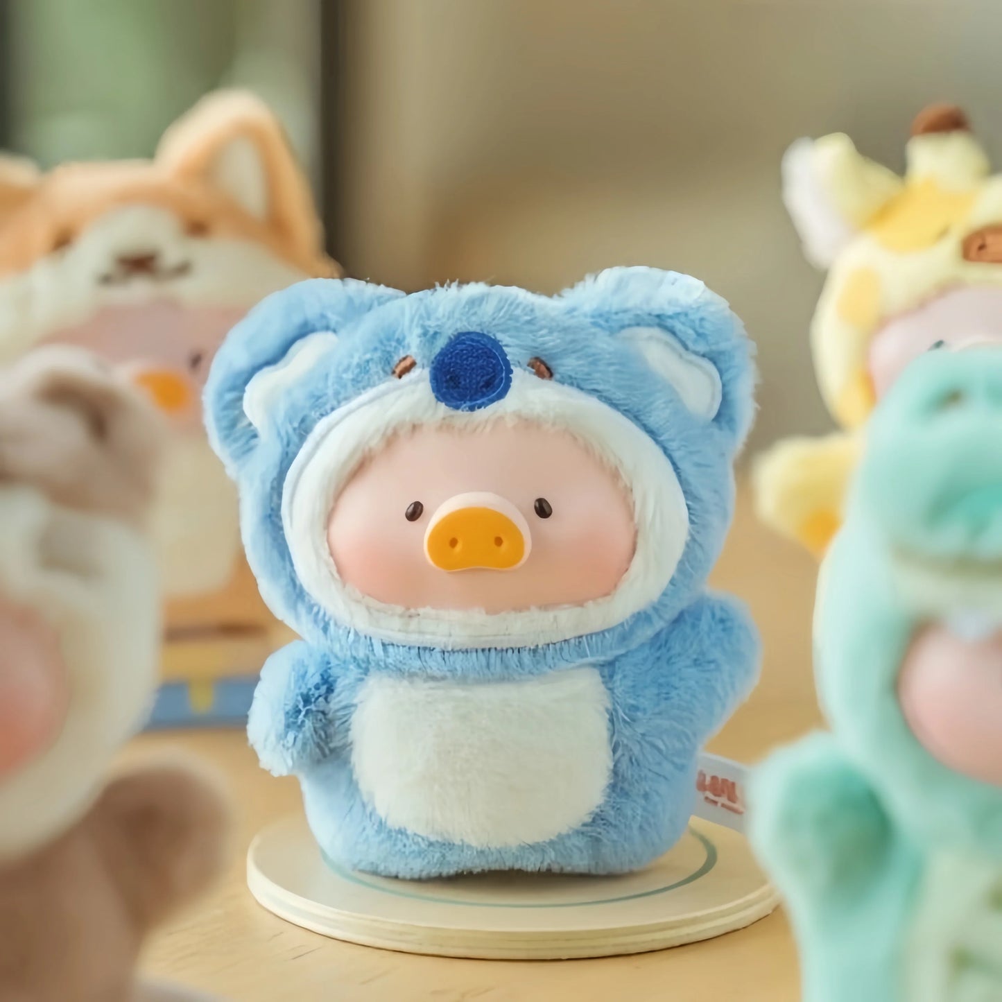 LuLu The Piggy Animal Party-Puppet Show Series Plush Pendant Blind Box