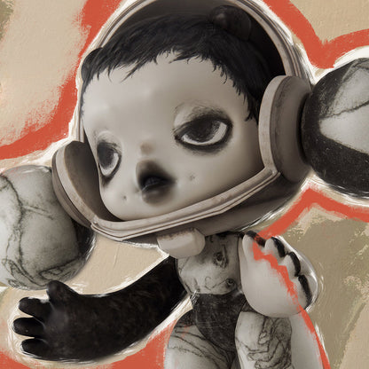 MEGA α SKULLPANDA 400% & 1000% Egon Schiele
