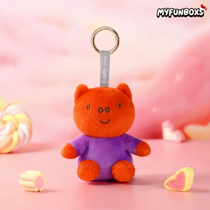 Miffy Colorful Series Plush Keychain
