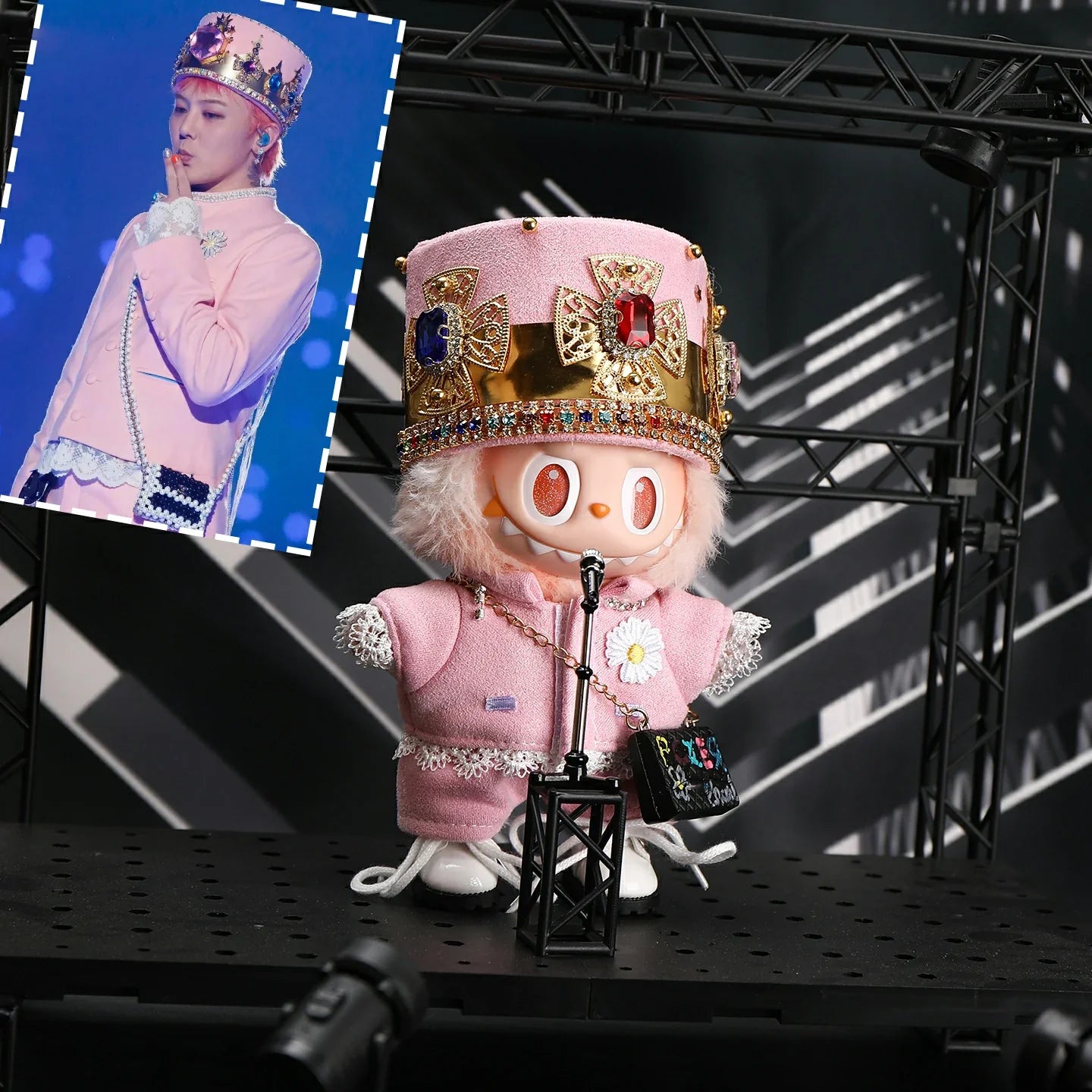 Labubu Doll Clothes GDragon Style