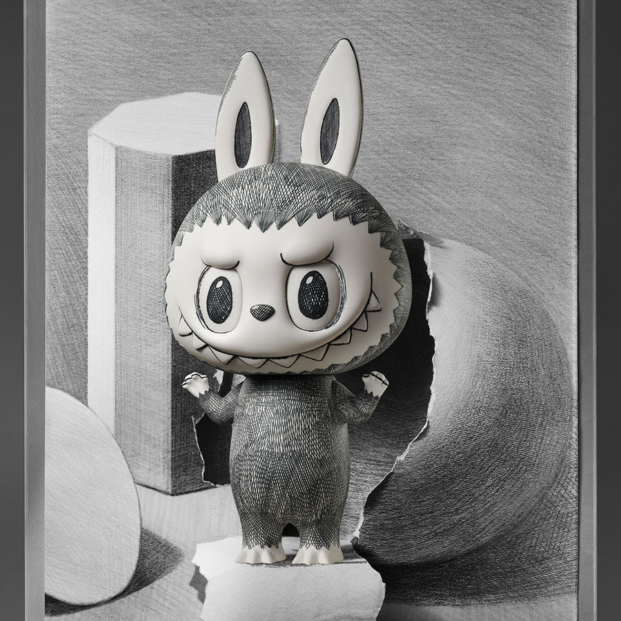 MEGA LABUBU 400% Sketch, Globally Limited