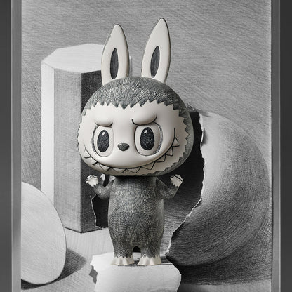MEGA LABUBU 400% Sketch, Globally Limited