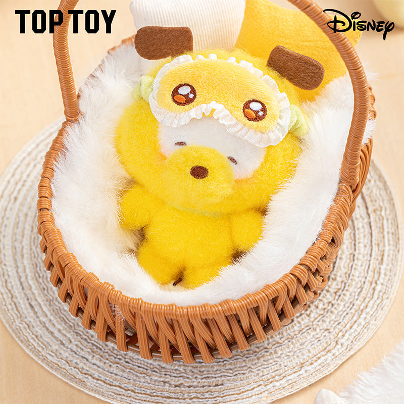 Disney Squinting Sleepwear Series Plush Keychains Gift Blind Boxes