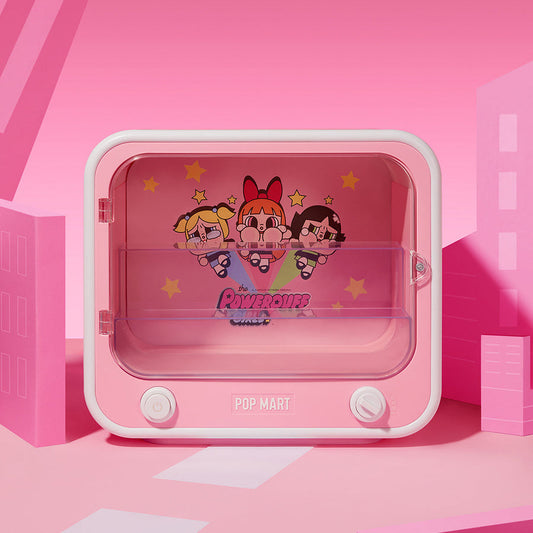 CRYBABY x Power puff Girls Series-TV Set Luminous Display Container