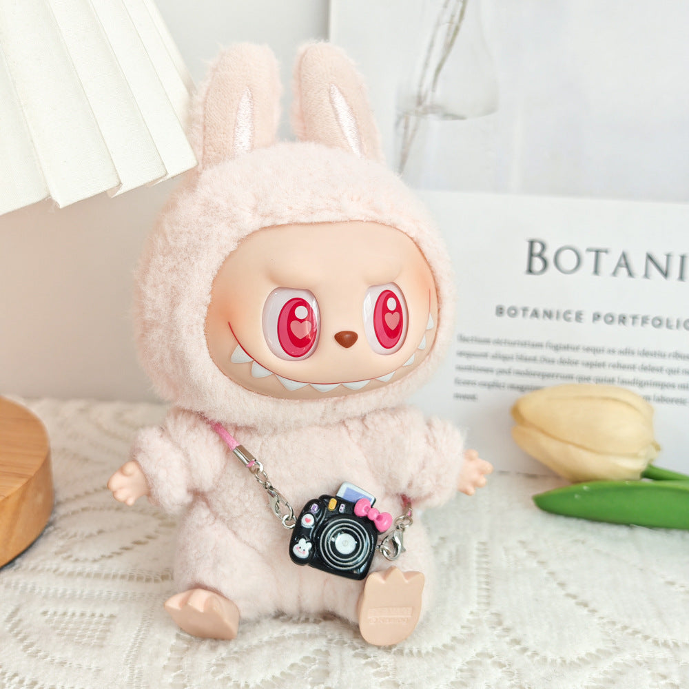 Ropa de muñeca de vinilo LABUBU (ropa para muñecas de 17 cm)