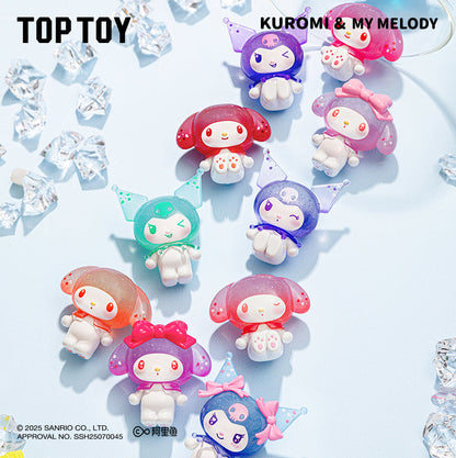 MY MELODY&KUROMI Ramune-Style Mini Figures Surprise Blind Bags