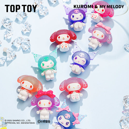 MY MELODY&KUROMI Ramune-Style Mini Figures Surprise Blind Bags