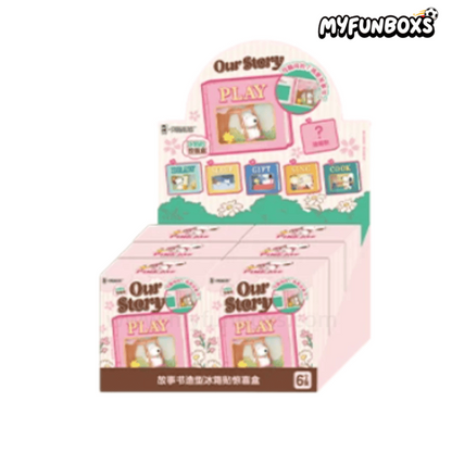 Snoopy Baking Series plush fridge magnet blind box