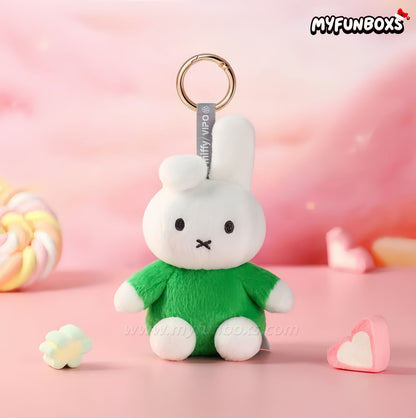 Miffy Colorful Series Plush Keychain