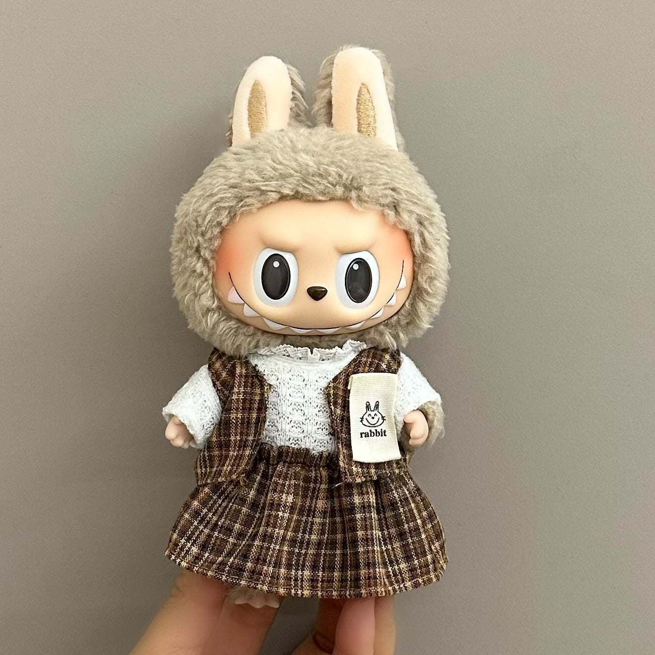 Labubu Doll Clothes Set - 17cm Plush Outfit