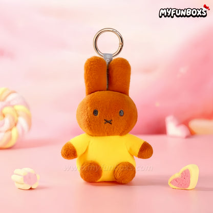 Miffy Colorful Series Plush Keychain