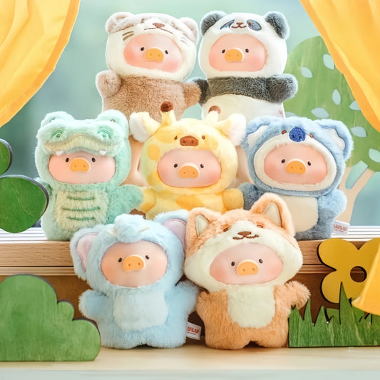 LuLu The Piggy Animal Party-Puppet Show Series Plush Pendant Blind Box