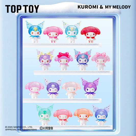 MY MELODY&KUROMI Ramune-Style Mini Figures Surprise Blind Bags