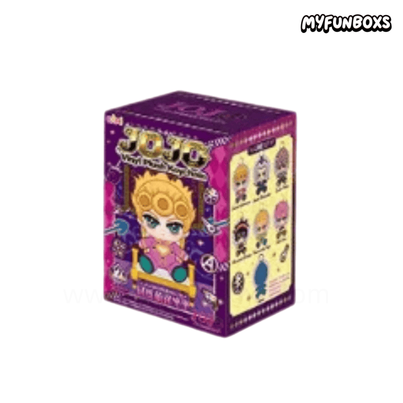 JoJo's Bizarre Adventure Golden Wind Series Chibi Sitting Plush Pendant Blind Box (PRE-ORDER)