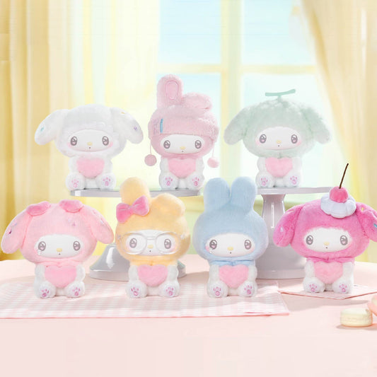 50th Anniversary Milk Candy Series Plush Keychains Gift Blind Box