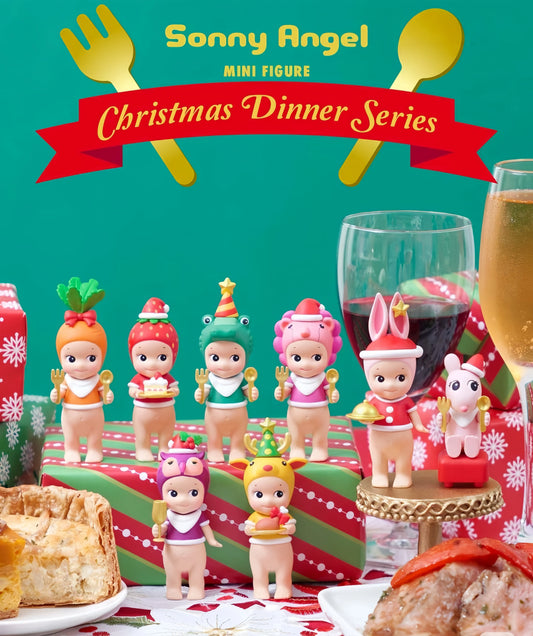 Sonny Angel Christmas Dinner Series Figures, Blind Box