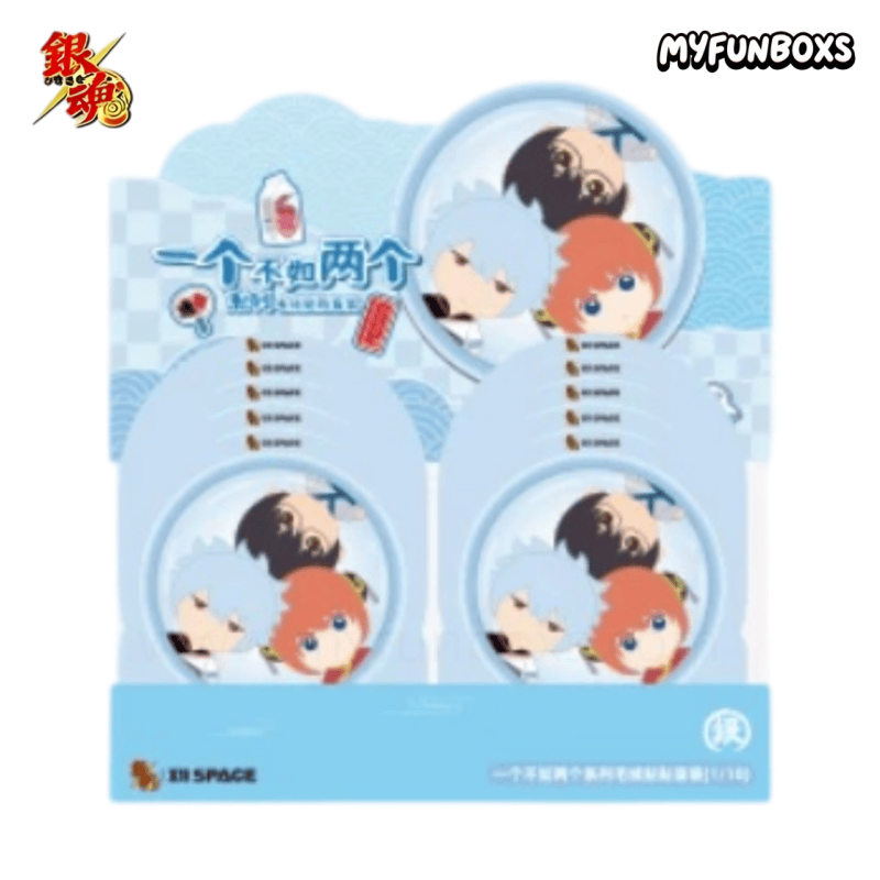 Gintama Two Is Better Than One Series Plush Sticker Blind Bag