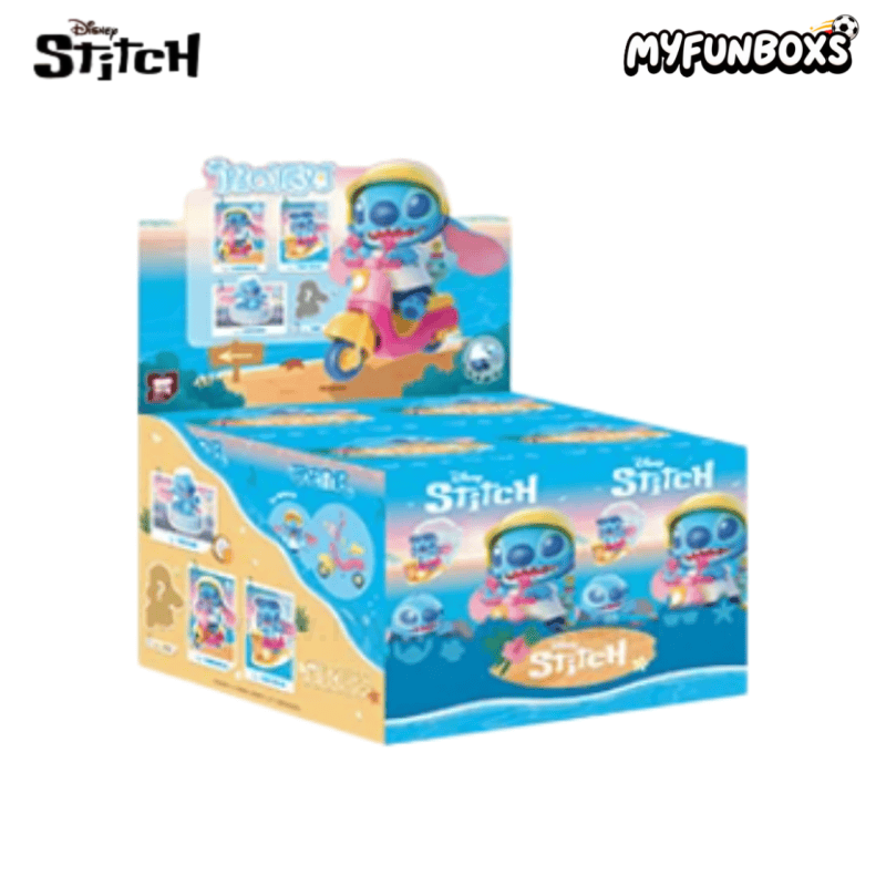 Disney Stitch Holiday Party Series Buildable Action Figure Blind Box