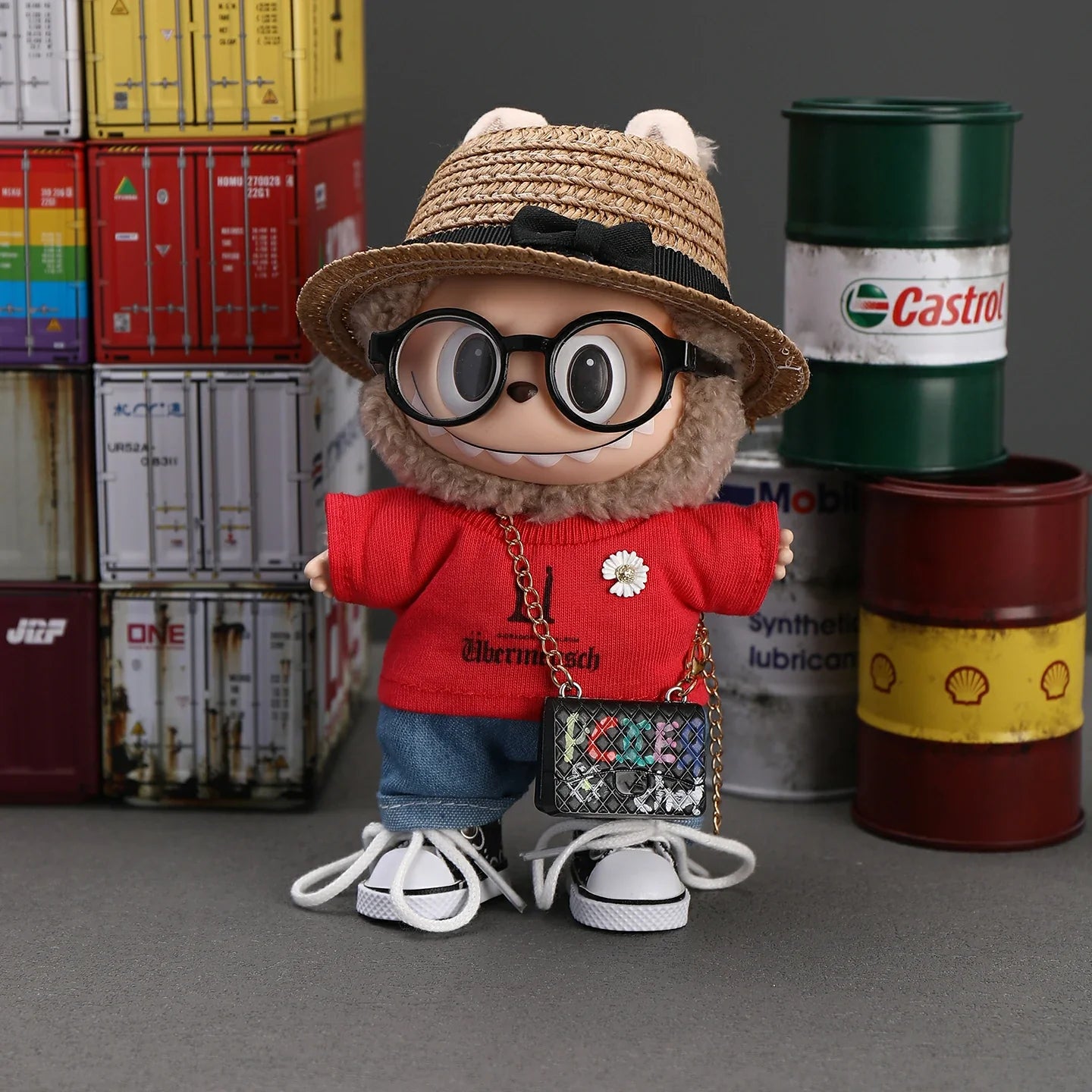 GDragon Concert Outfit for Labubu Doll
