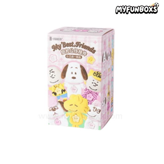 PEANUTS Snoopy Pick Me magnetic button figure pendant surprise box