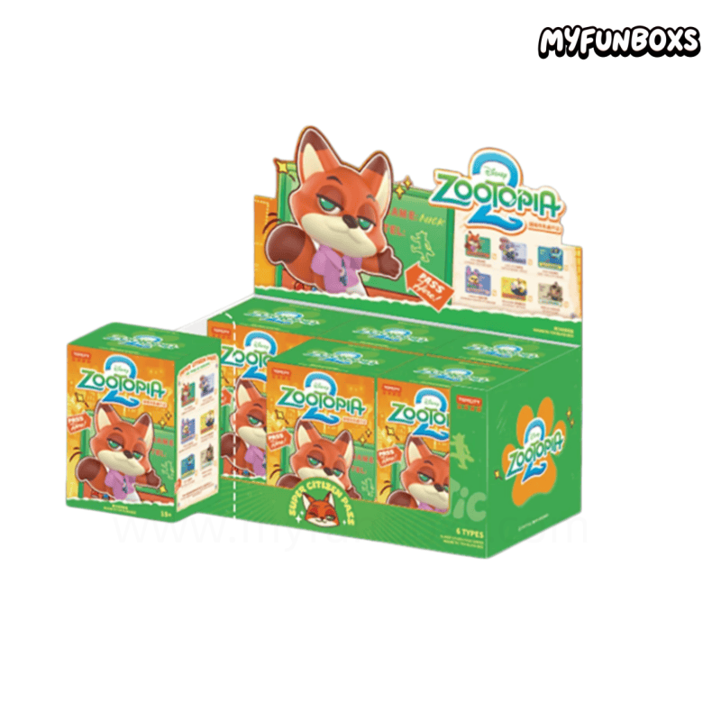 Disney Zootopia Super Citizen Pass Series Magnetic Toy Blind Box