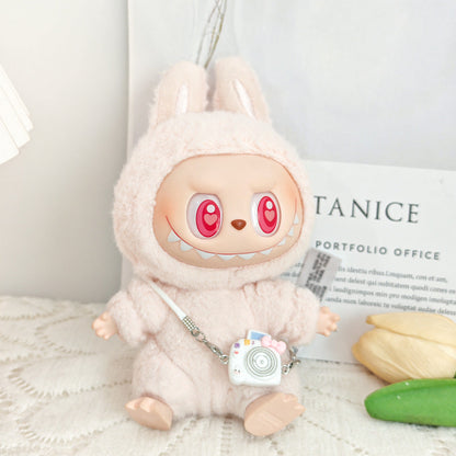 Ropa de muñeca de vinilo LABUBU (ropa para muñecas de 17 cm)