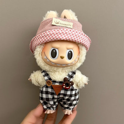 Labubu Doll Clothes Set - 17cm Plush Outfit