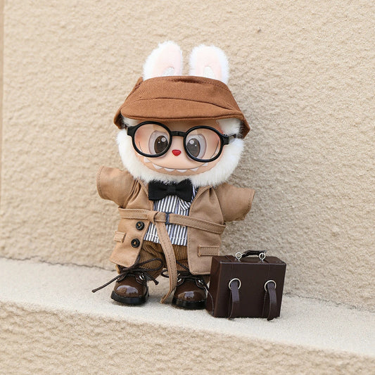 Sherlock Holmes Cosplay Set for Labubu
