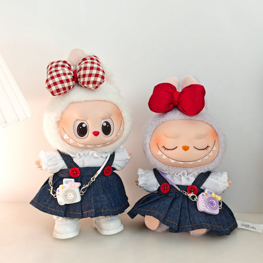 LABUBU vinyl doll clothes(17cm doll clothes)