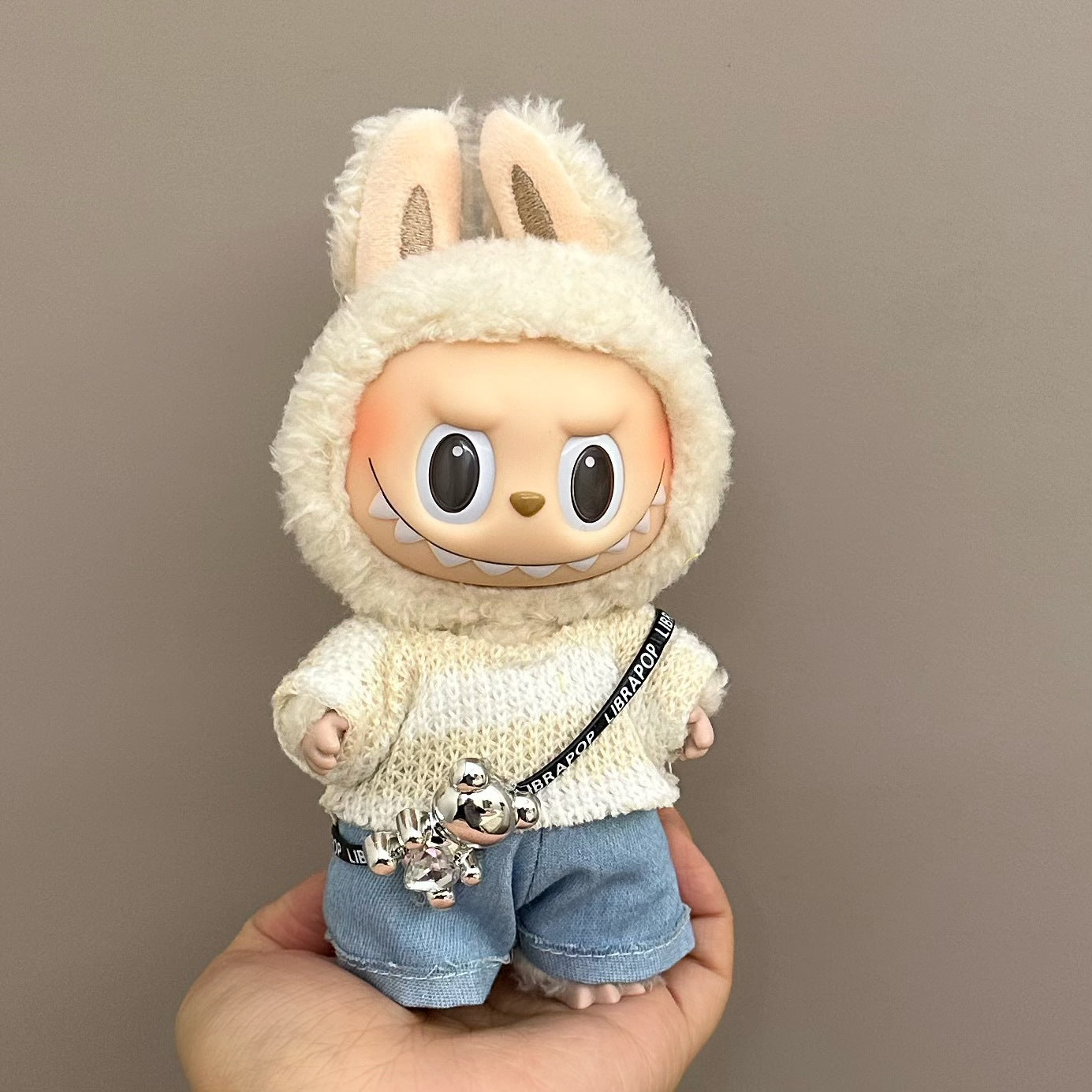 Labubu Doll Clothes Set - 17cm Plush Outfit