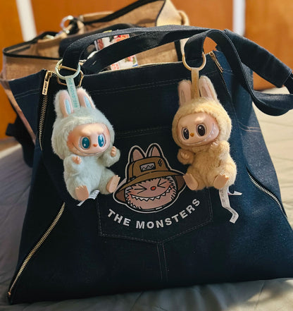THE MONSTERS FALL IN WILD. SERlES-Denim Apron Bag