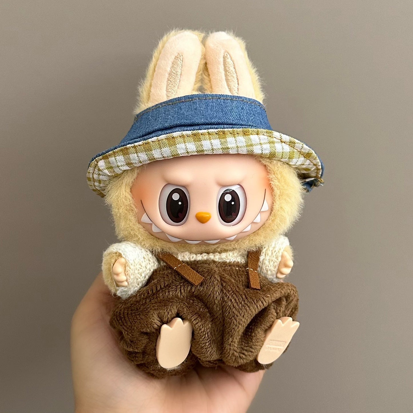 Labubu Doll Clothes Set - 17cm Plush Outfit