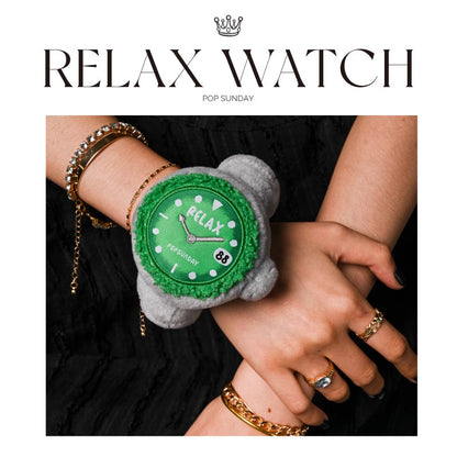 POP SUNDAY Relax Watch Blind Box - Fashion Plush Pendant Gift