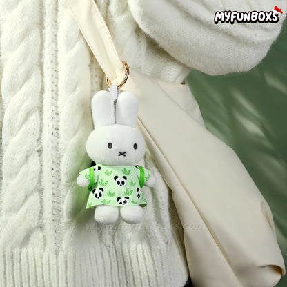 Miffy Panda Series Keychain – Spring Limited Edition