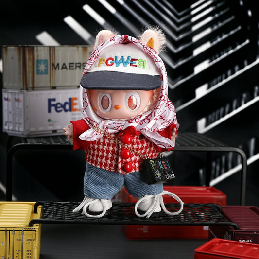 GDragon Style Outfit for Labubu Doll