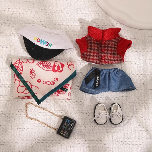 GD Kwon Ji-yong's same-style Labubu doll clothes - K-pop fashion outfit set